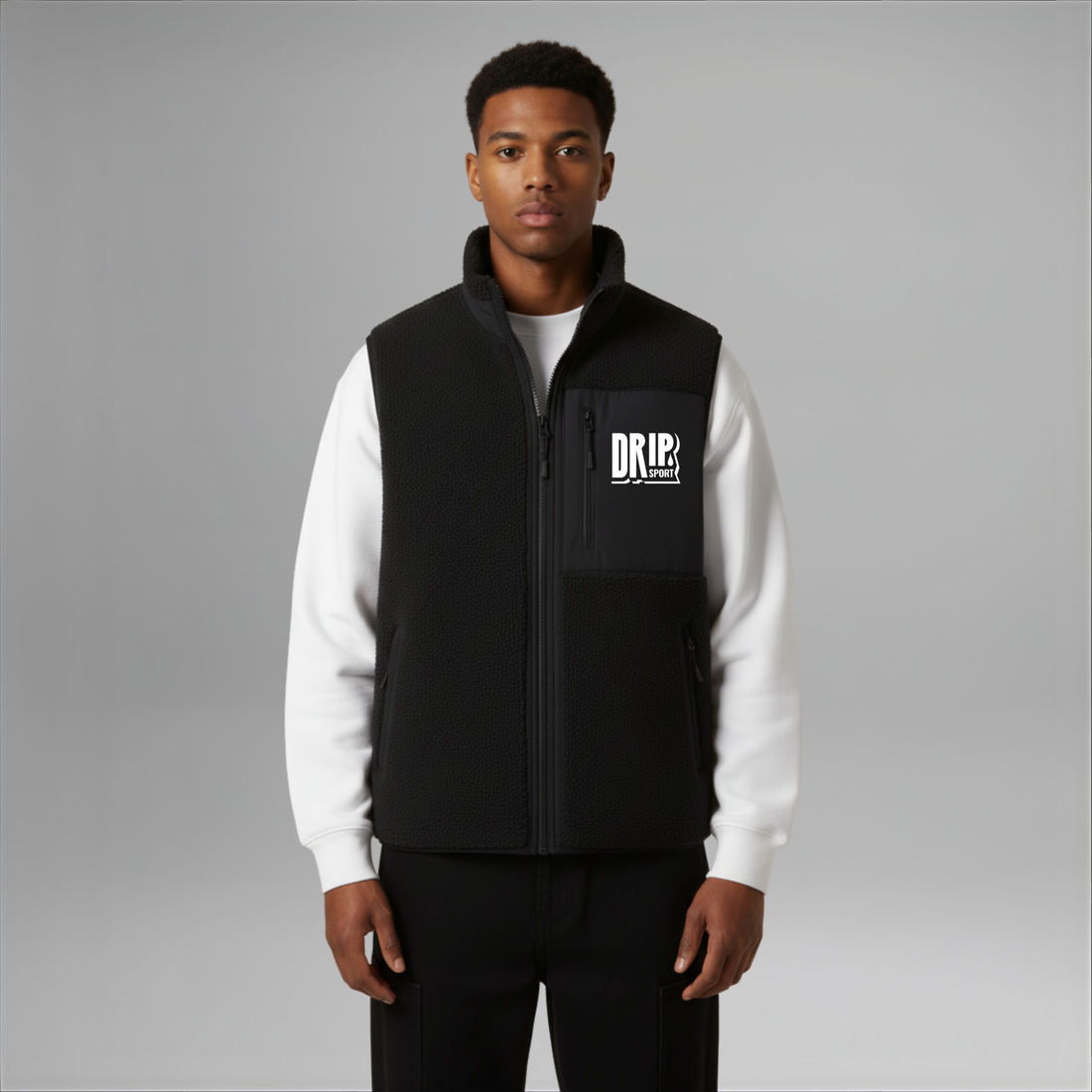 Classic Sherpa Fleece Gilet | 4 Colours | Relaxed Fit