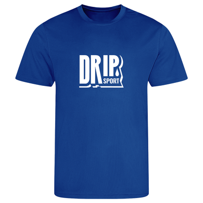 Bold Sports T-Shirt | Relaxed Fit | 14 Colours | Light Weight | White Design
