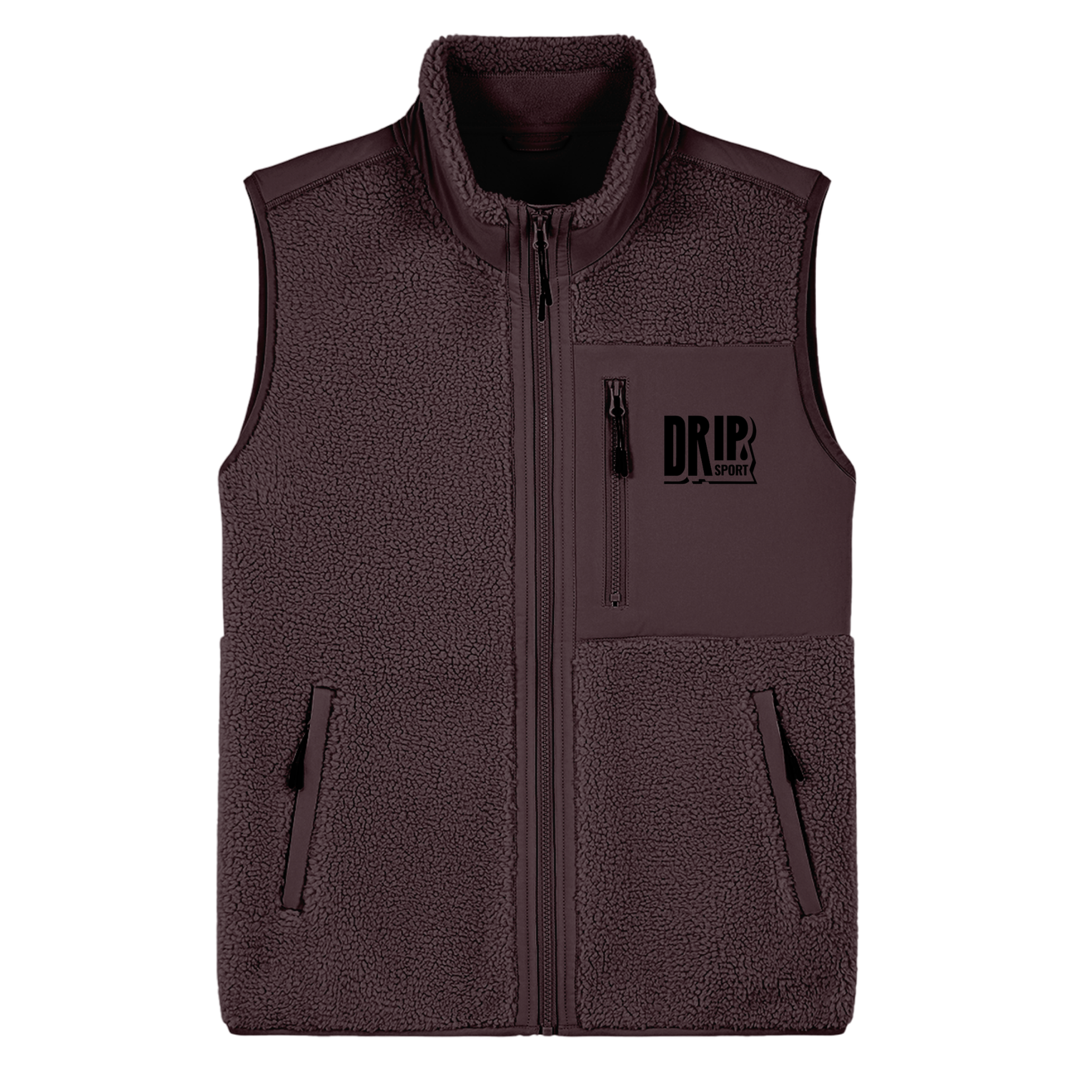 Classic Sherpa Fleece Gilet | 3 Colours | Relaxed Fit