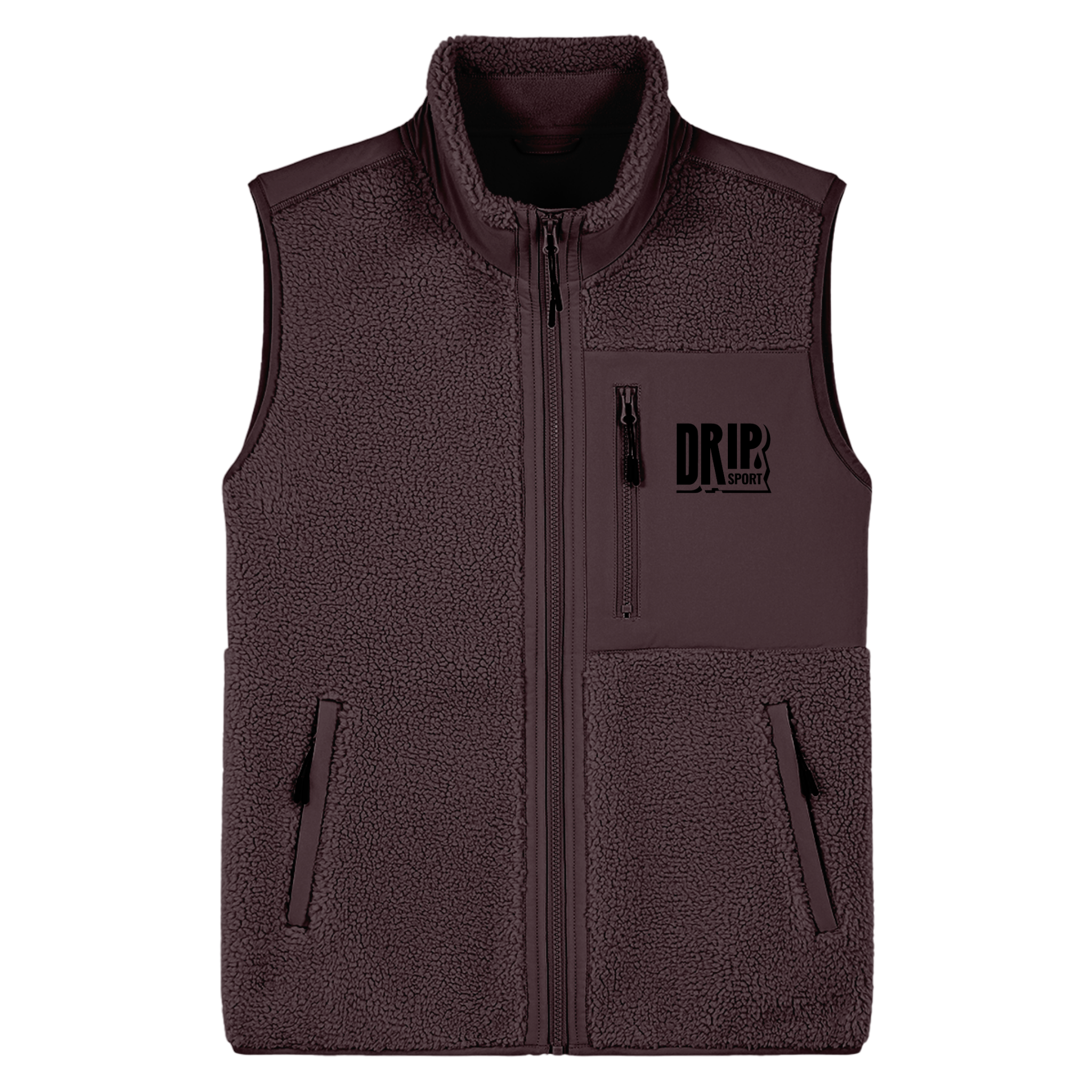 Classic Sherpa Fleece Gilet | 3 Colours | Relaxed Fit
