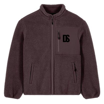 DS Initials Sherpa Fleece Jacket | 3 Colours | Relaxed Fit