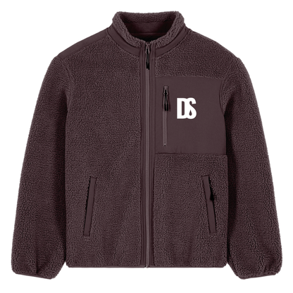 DS Initials Sherpa Fleece Jacket | 4 Colours | Relaxed Fit