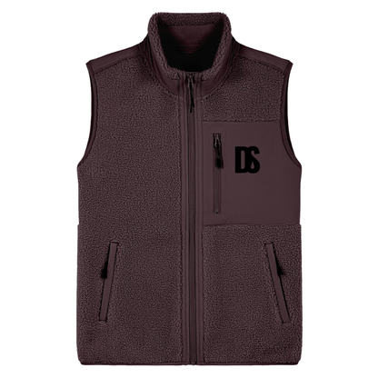 DS Initials Sherpa Fleece Gilet | 3 Colours | Relaxed Fit