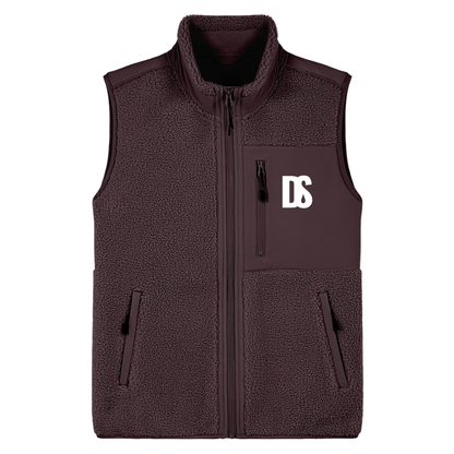 DS Initials Sherpa Fleece Gilet | 4 Colours | Relaxed Fit