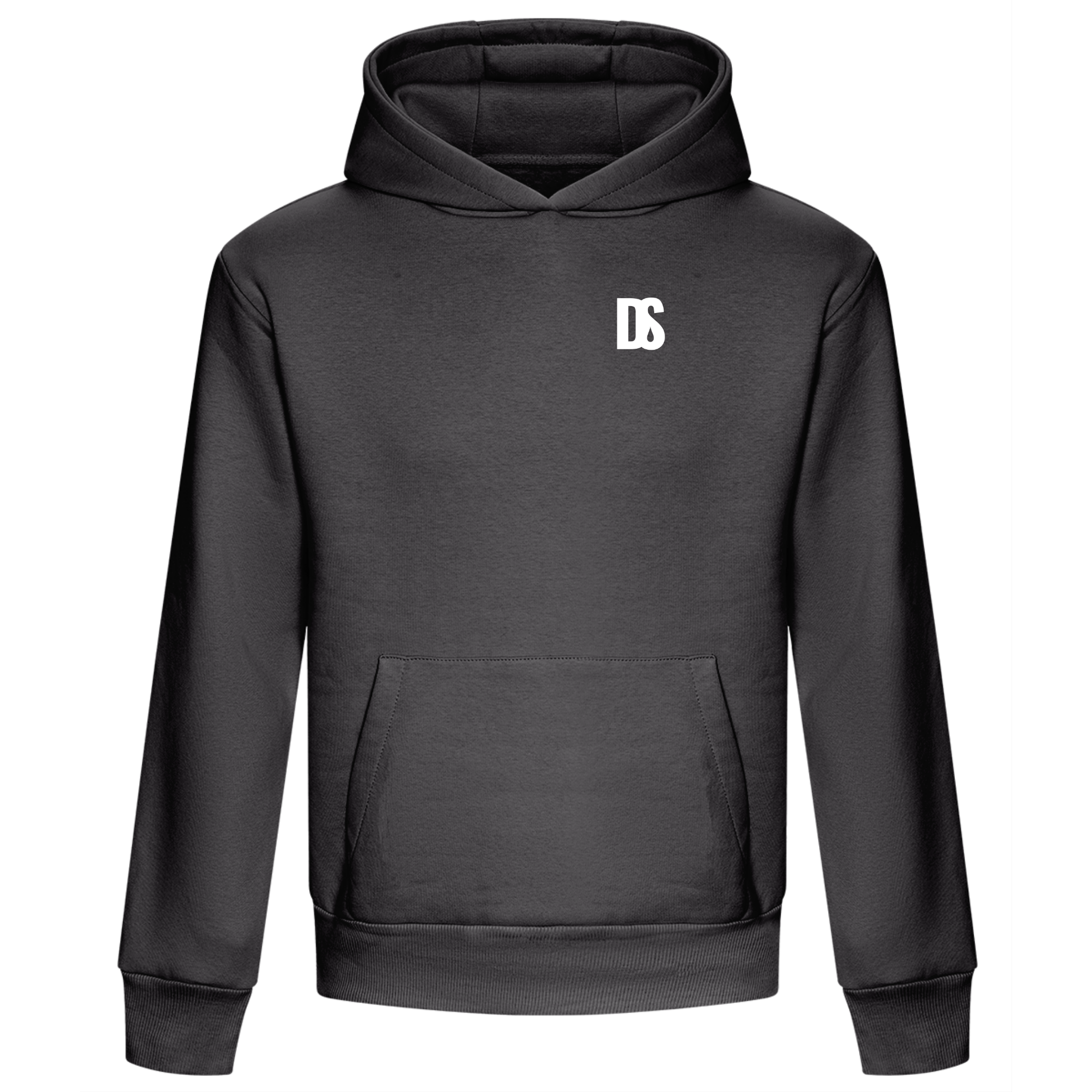DS Initials Hoodie | 7 Colours | Relaxed Boxy Fit | Heavyweight