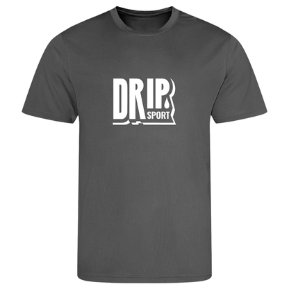 Bold Sports T-Shirt | Relaxed Fit | 14 Colours | Light Weight | White Design