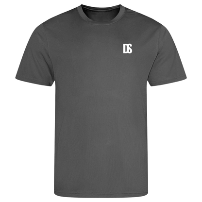 DS Initials Sports T-Shirt | Kids | Regular Fit | 14 Colours | White Design
