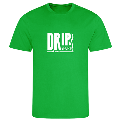 Bold Sports T-Shirt | Relaxed Fit | 14 Colours | Light Weight | White Design