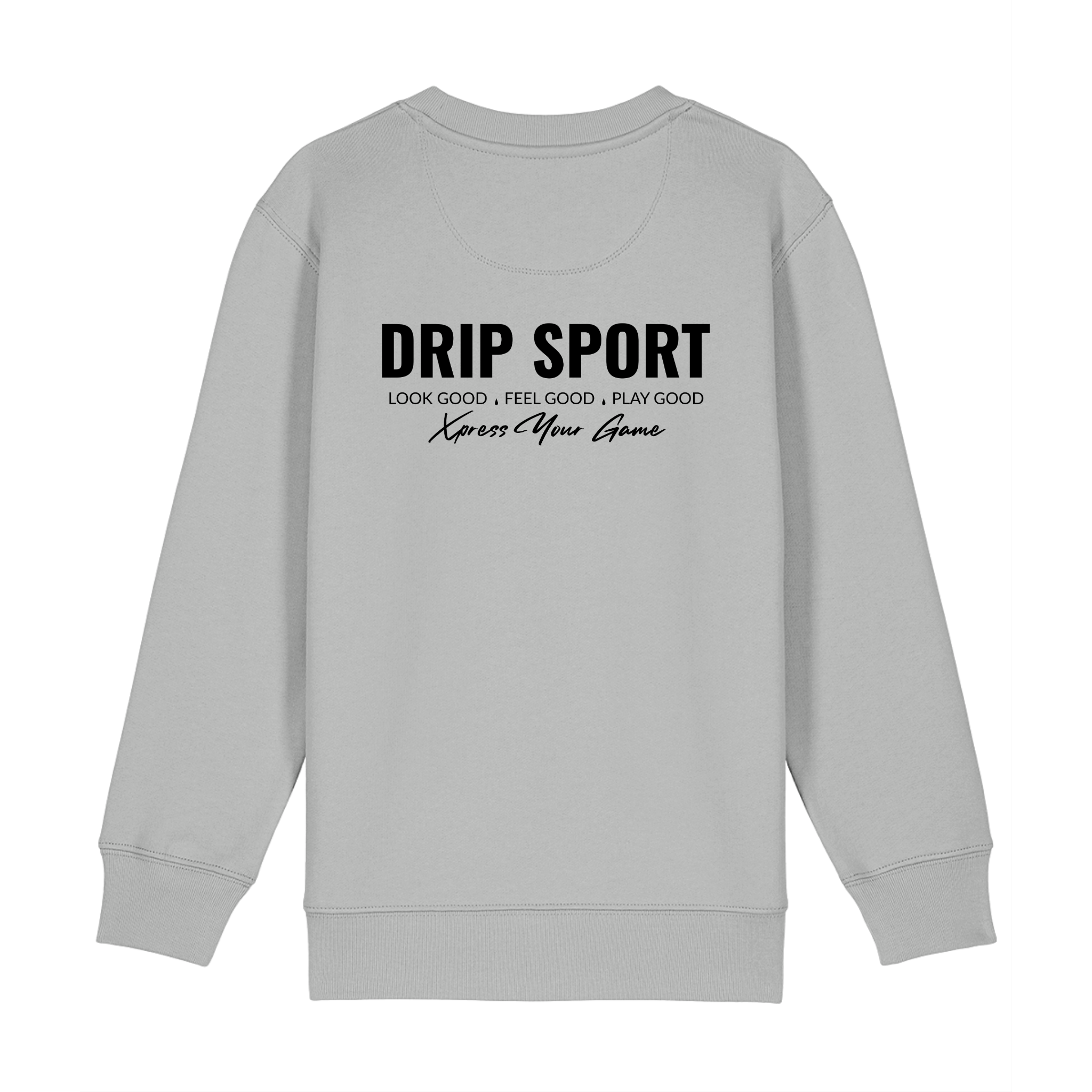 Kids Motto Sweatshirt | 2 Colours | Regular Fit | Midweight