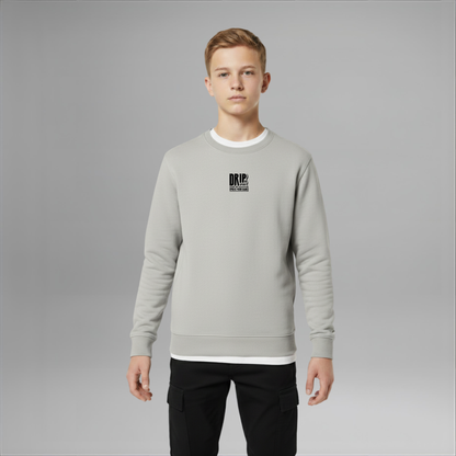 Kids Statement Sweatshirt | 2 Colours | Regular Fit | Midweight