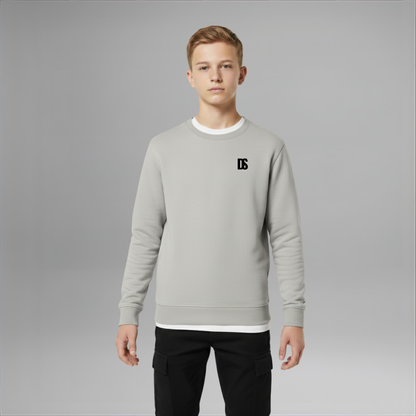 Kids DS Initials Sweatshirt | 2 Colours | Regular Fit | Midweight