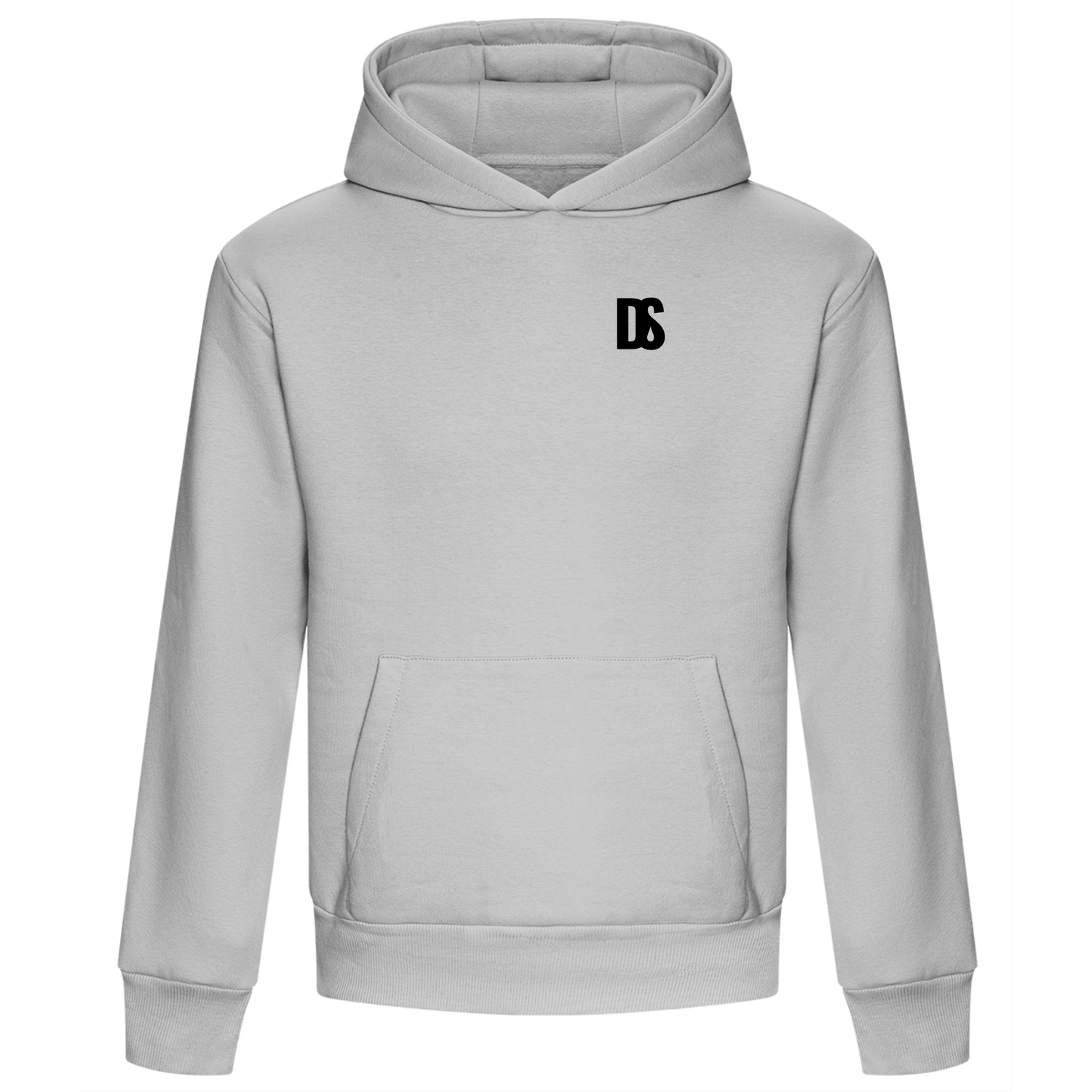 DS Initials Hoodie | 4 Colours | Relaxed Boxy Fit | Heavyweight