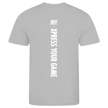 Statement Sports T-Shirt | Relaxed Fit | 14 Colours | Light Weight | White Design