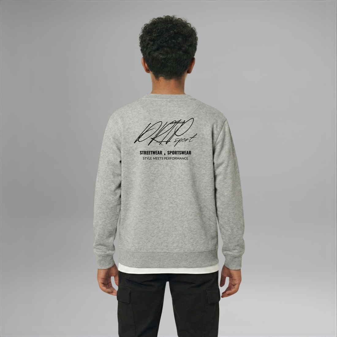 Kids Signature Sweatshirt | 2 Colours | Regular Fit | Midweight