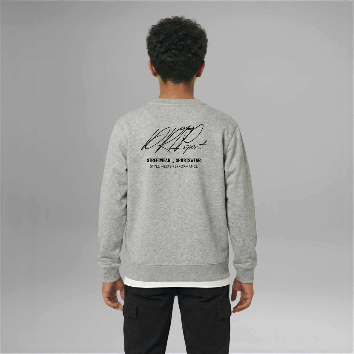 Kids Signature Sweatshirt | 2 Colours | Regular Fit | Midweight