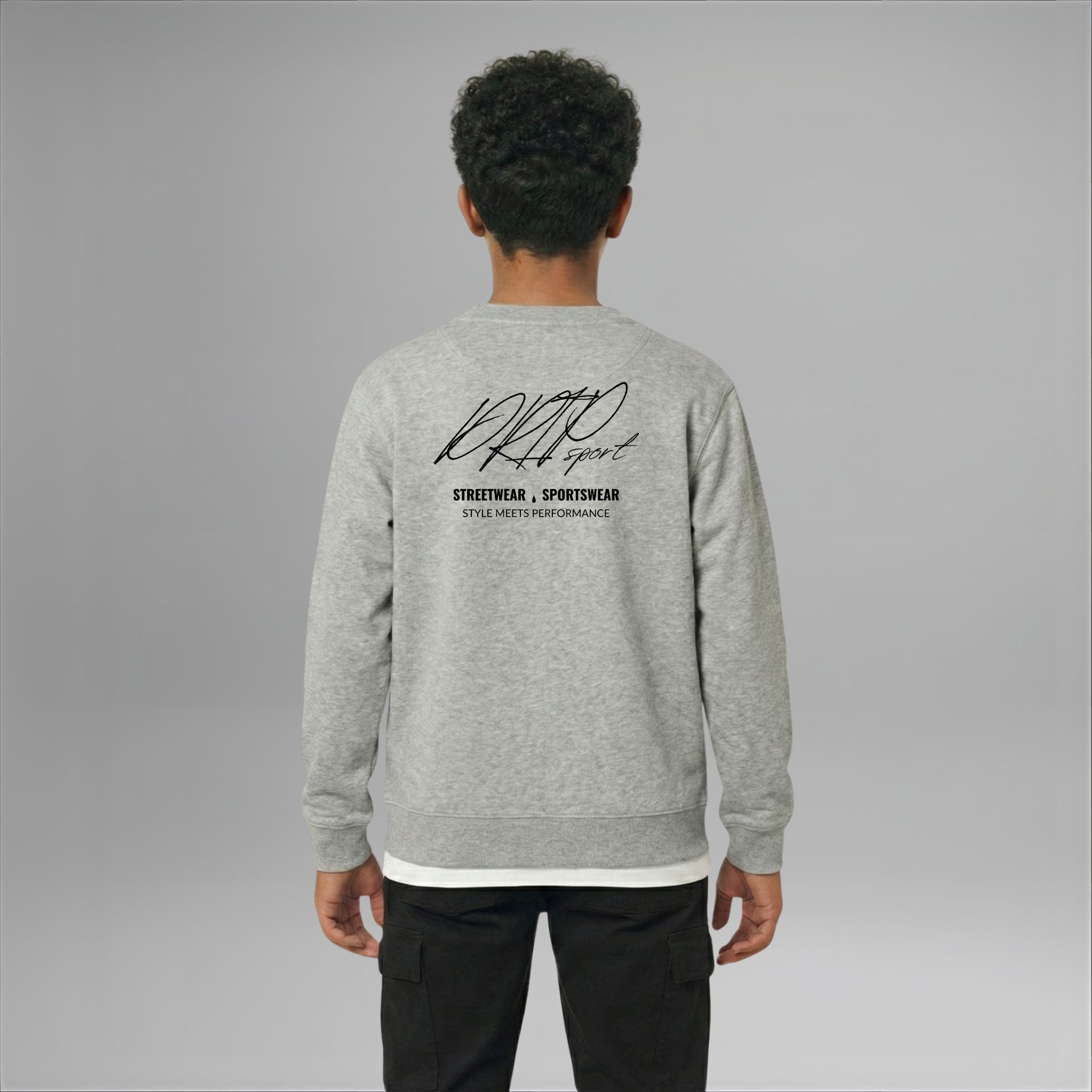 Kids Signature Sweatshirt | 2 Colours | Regular Fit | Midweight