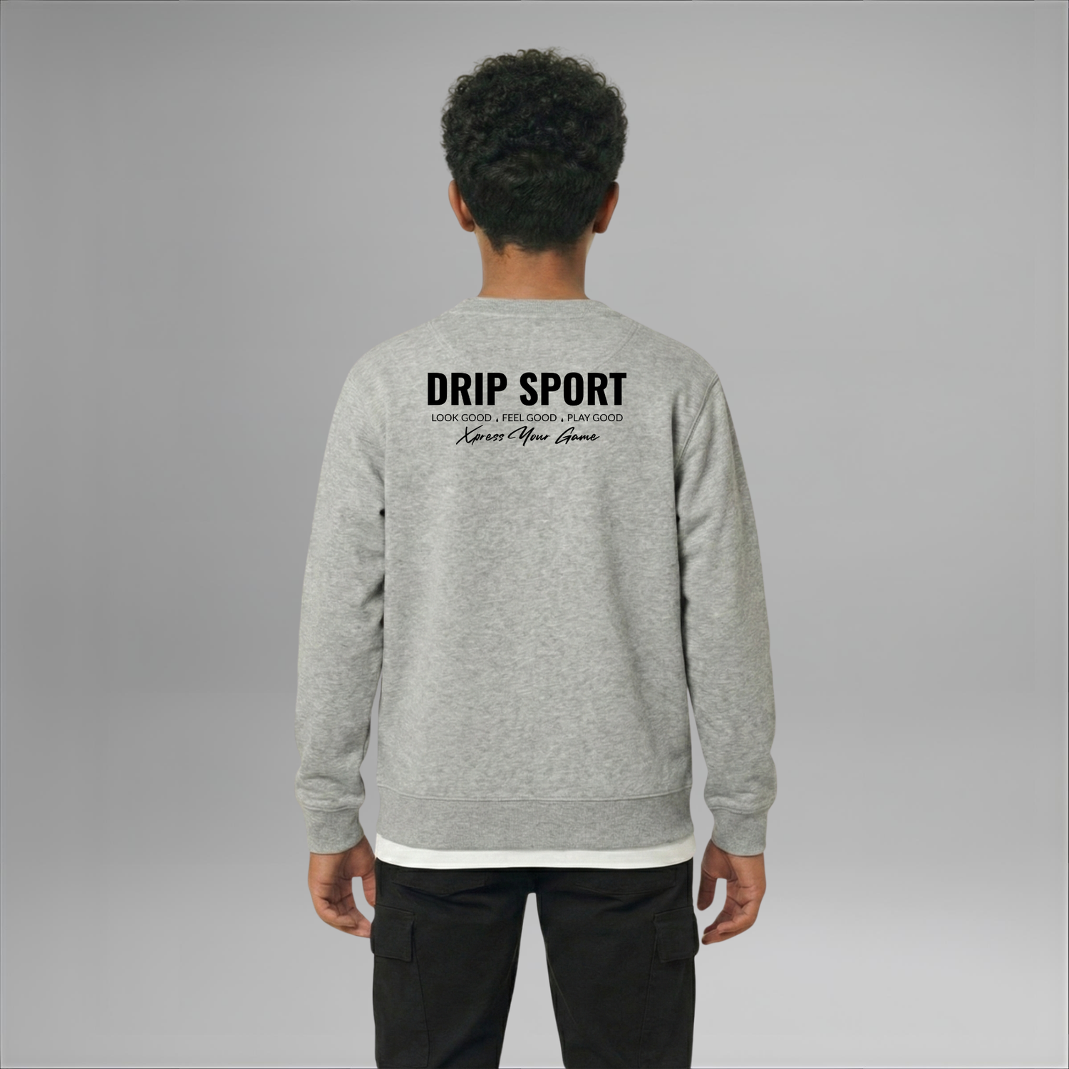 Kids Motto Sweatshirt | 2 Colours | Regular Fit | Midweight