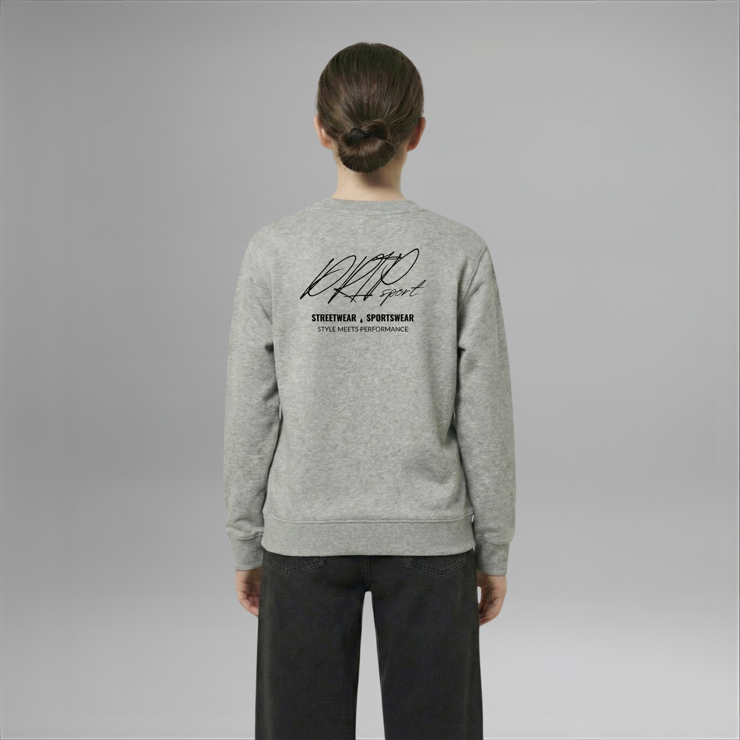 Kids Signature Sweatshirt | 2 Colours | Regular Fit | Midweight