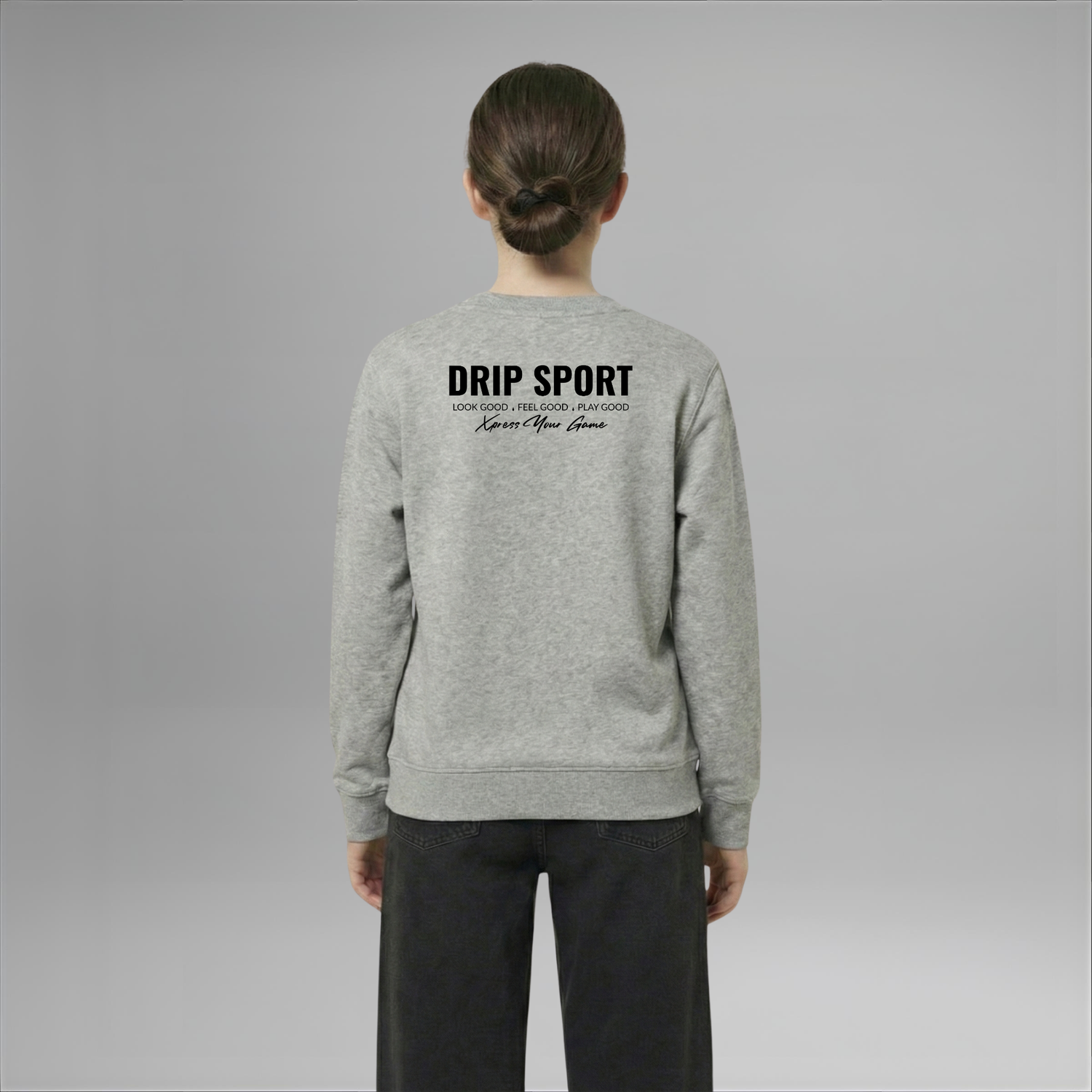 Kids Motto Sweatshirt | 2 Colours | Regular Fit | Midweight