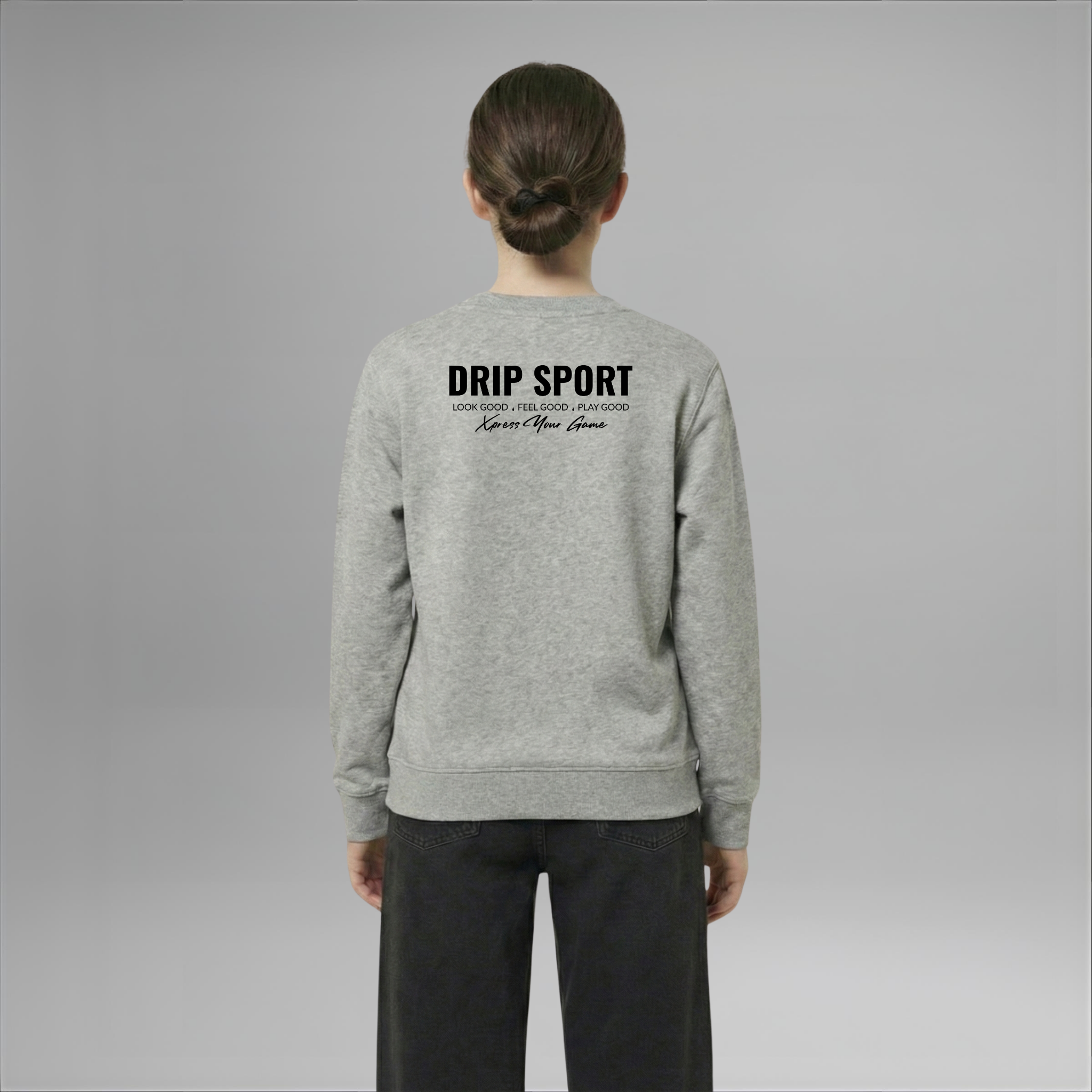 Kids Motto Sweatshirt | 2 Colours | Regular Fit | Midweight