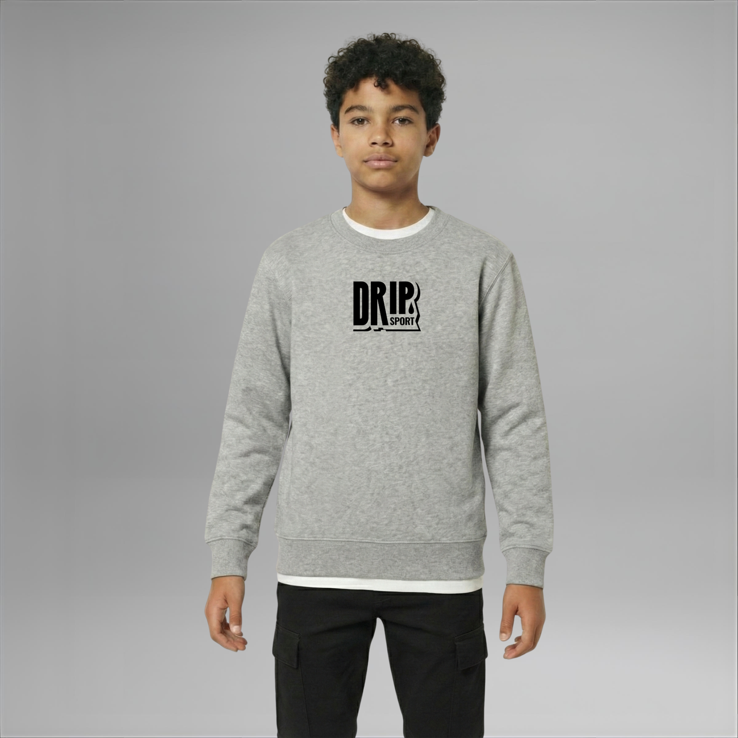 Kids Bold Sweatshirt | 2 Colours | Regular Fit | Midweight