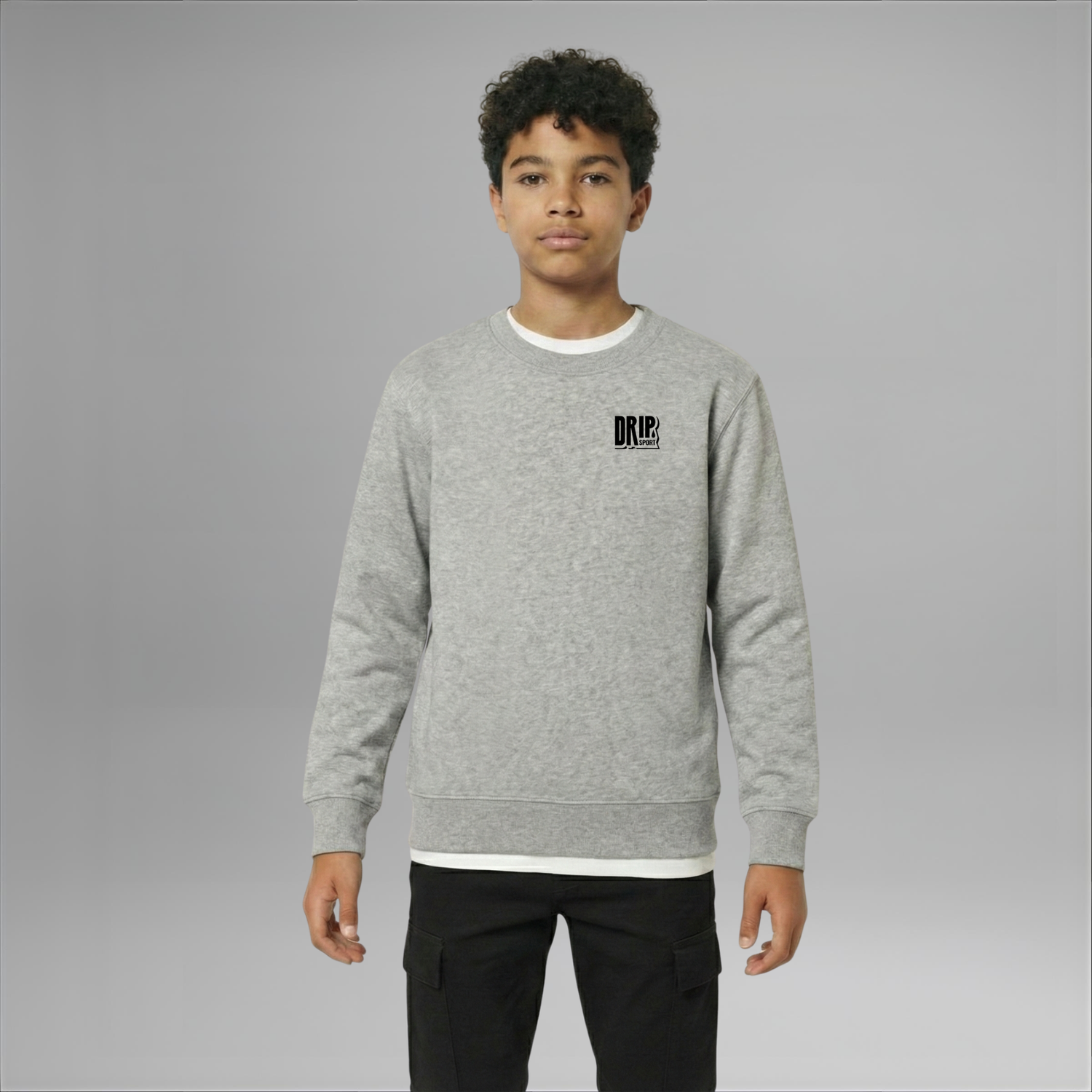 Kids Signature Sweatshirt | 2 Colours | Regular Fit | Midweight