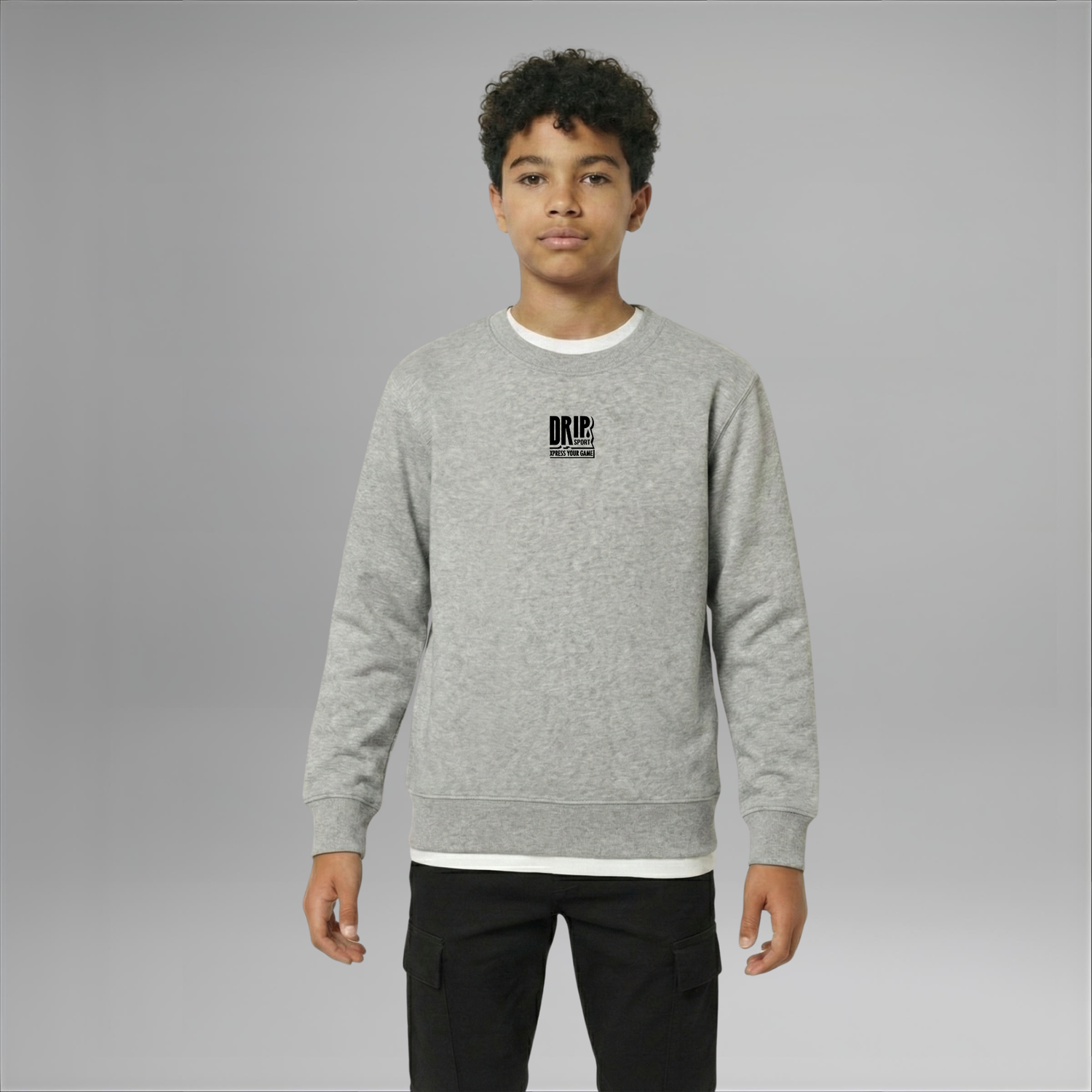 Kids Statement Sweatshirt | 2 Colours | Regular Fit | Midweight