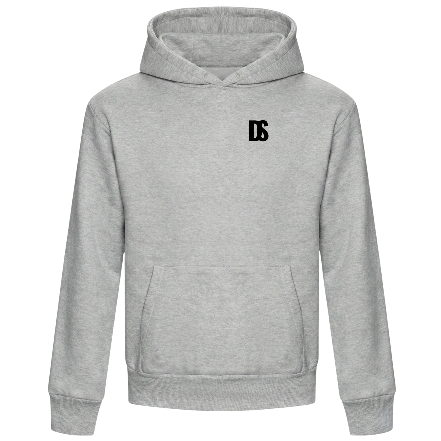 DS Initials Hoodie | 4 Colours | Relaxed Boxy Fit | Heavyweight