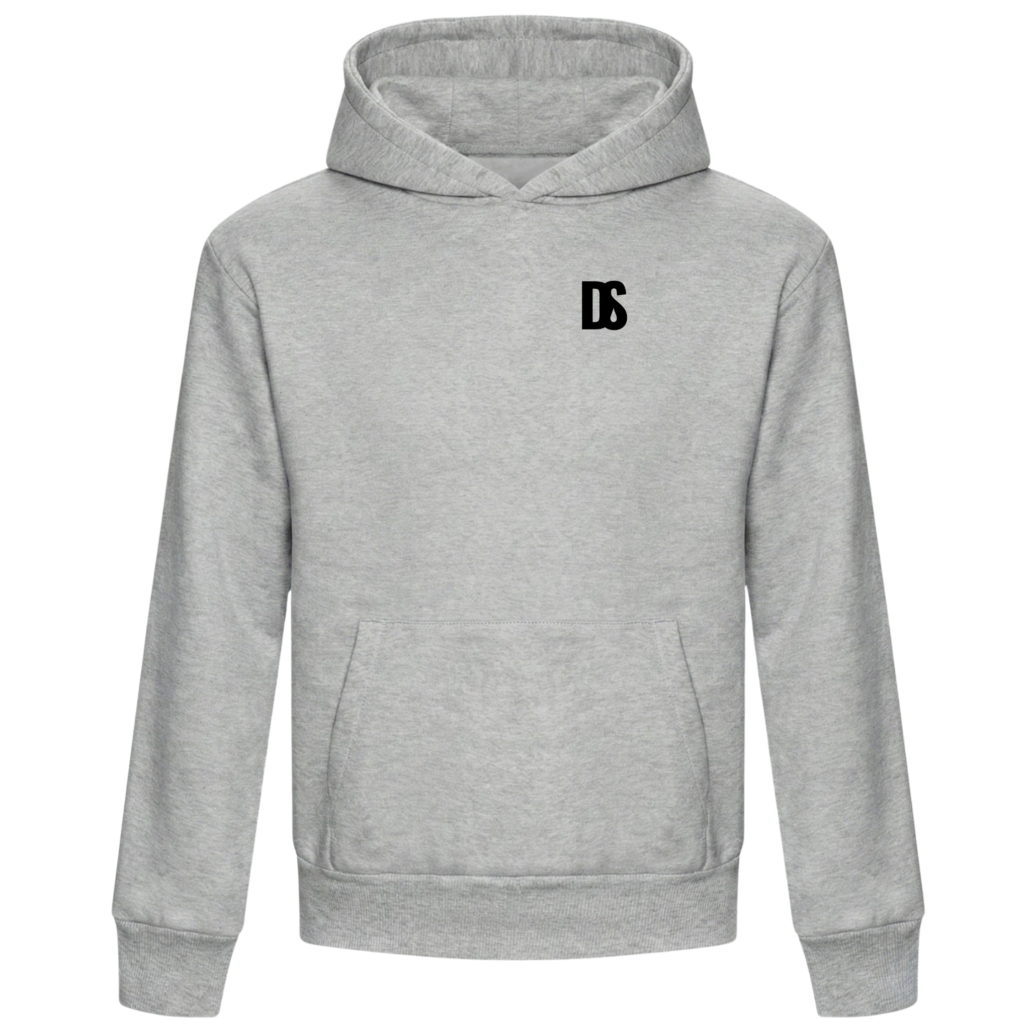 DS Initials Hoodie | 4 Colours | Relaxed Boxy Fit | Heavyweight