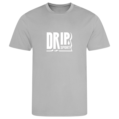 Bold Sports T-Shirt | Relaxed Fit | 14 Colours | Light Weight | White Design