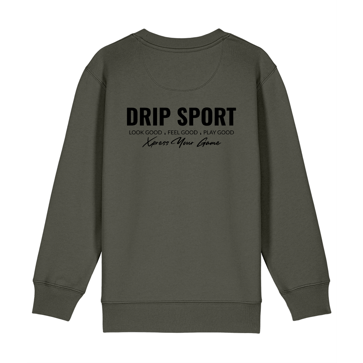 Kids Motto Sweatshirt | 2 Colours | Regular Fit | Midweight