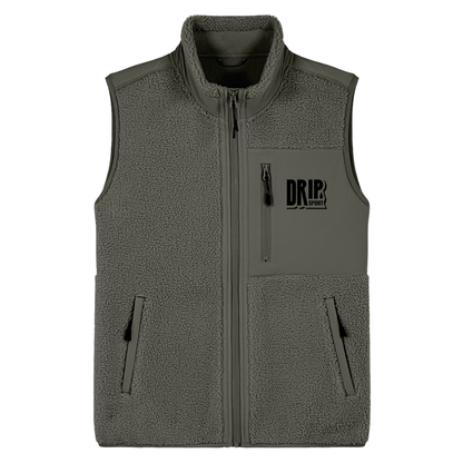 Classic Sherpa Fleece Gilet | 3 Colours | Relaxed Fit