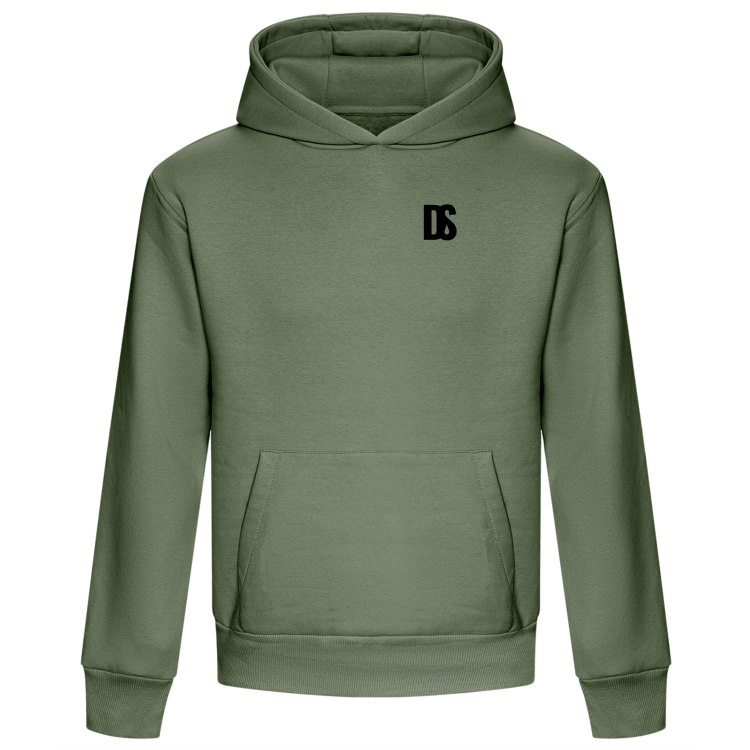 DS Initials Hoodie | 4 Colours | Relaxed Boxy Fit | Heavyweight