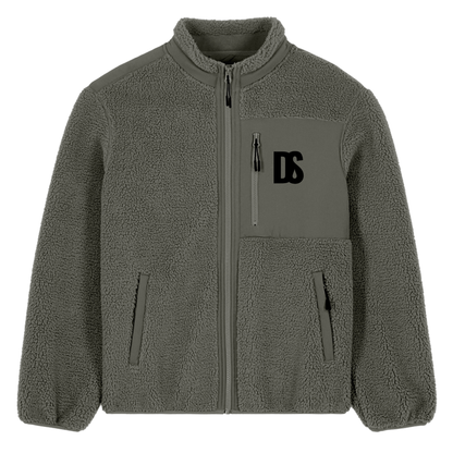 DS Initials Sherpa Fleece Jacket | 3 Colours | Relaxed Fit