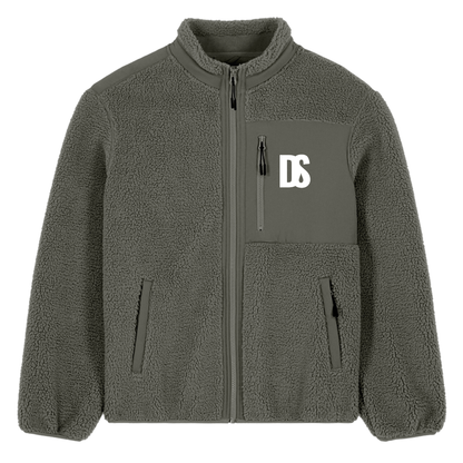 DS Initials Sherpa Fleece Jacket | 4 Colours | Relaxed Fit