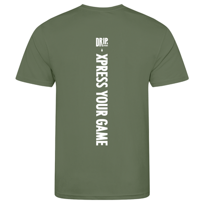 Statement Sports T-Shirt | Relaxed Fit | 14 Colours | Light Weight | White Design