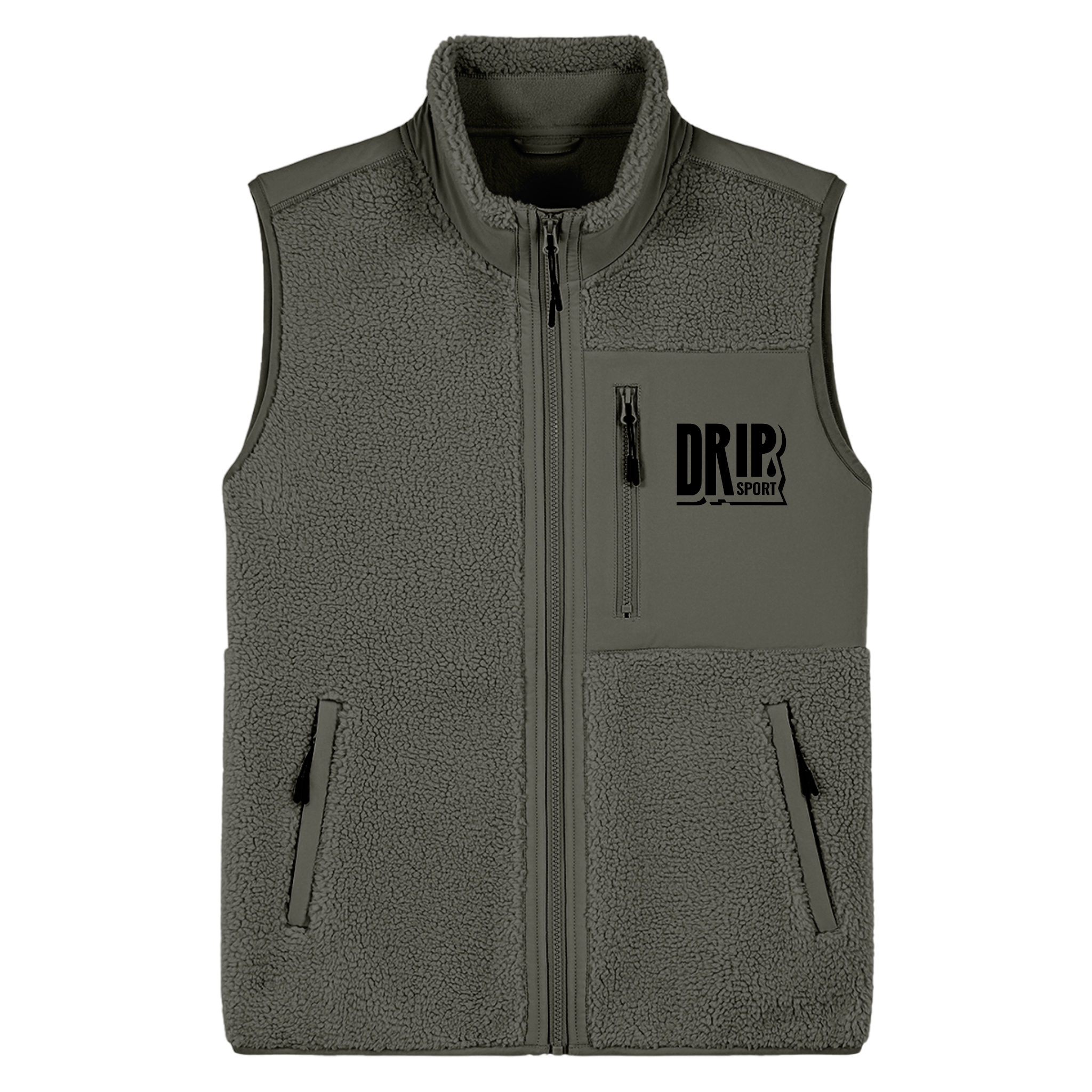 Classic Sherpa Fleece Gilet | 3 Colours | Relaxed Fit