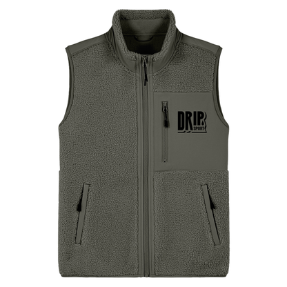 Classic Sherpa Fleece Gilet | 3 Colours | Relaxed Fit