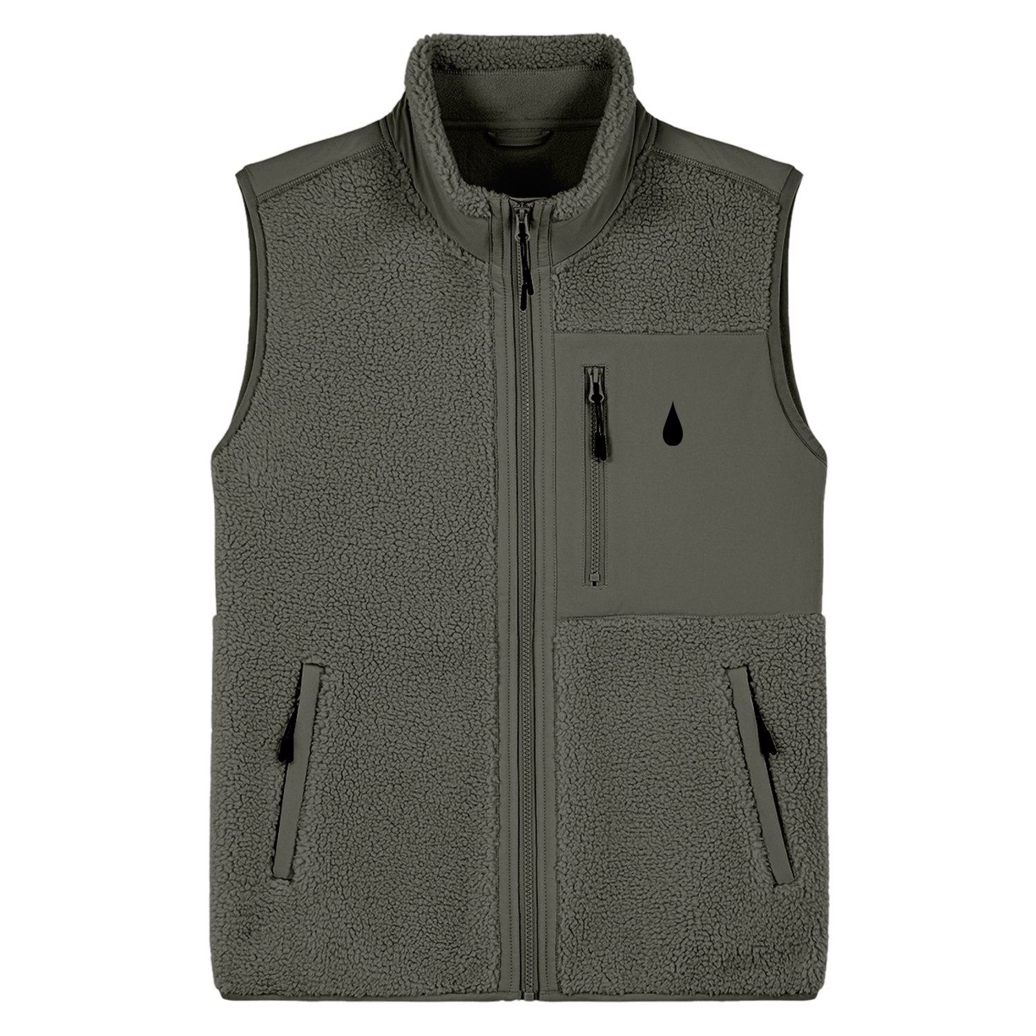 Icon Sherpa Fleece Gilet | 3 Colours | Relaxed Fit