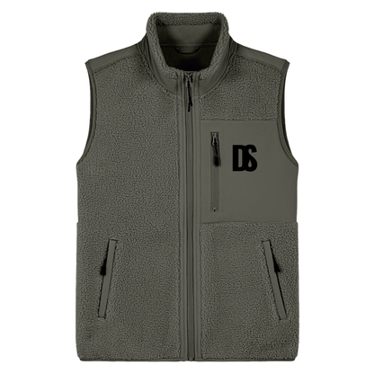 DS Initials Sherpa Fleece Gilet | 3 Colours | Relaxed Fit