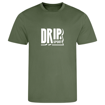 Bold Sports T-Shirt | Relaxed Fit | 14 Colours | Light Weight | White Design