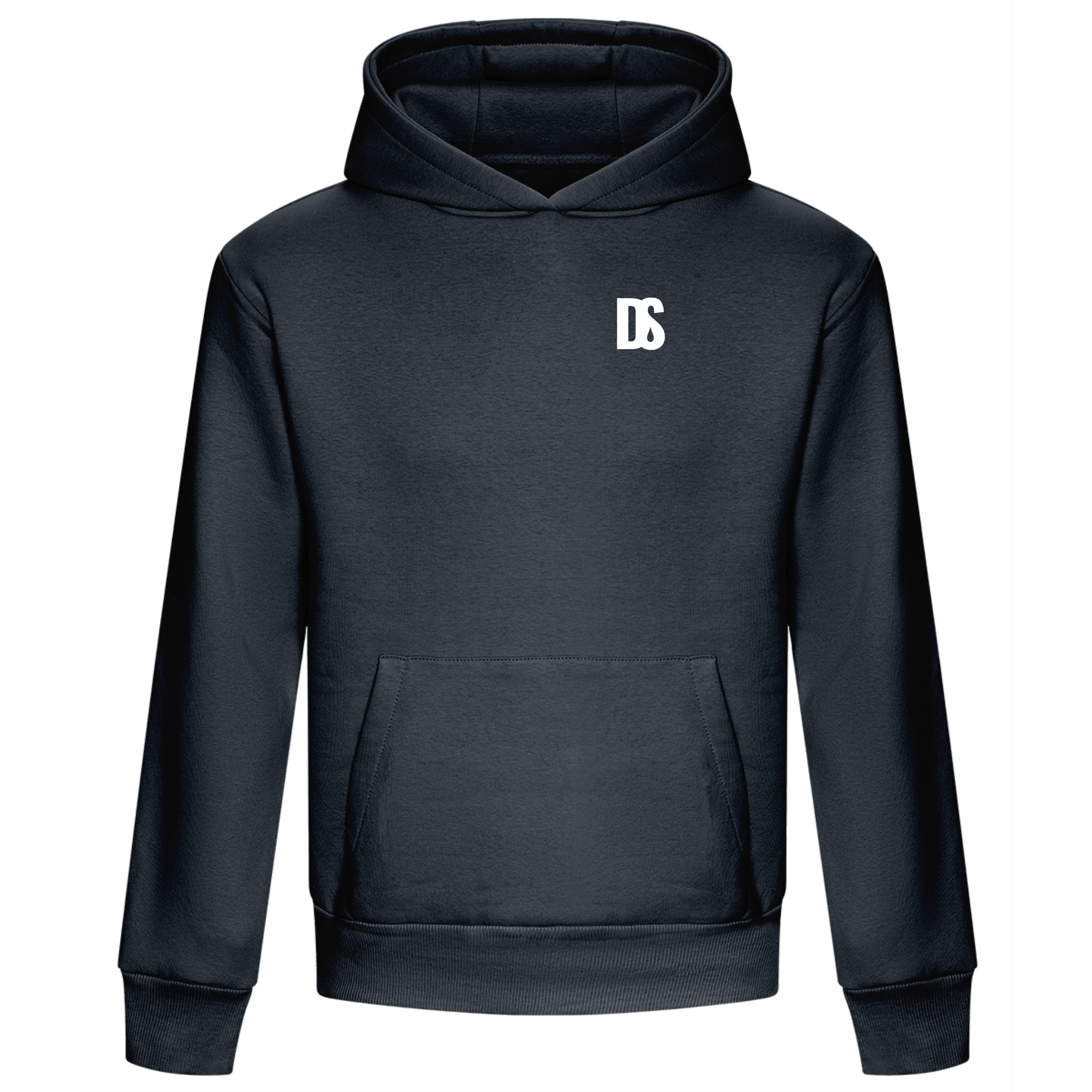 DS Initials Hoodie | 7 Colours | Relaxed Boxy Fit | Heavyweight