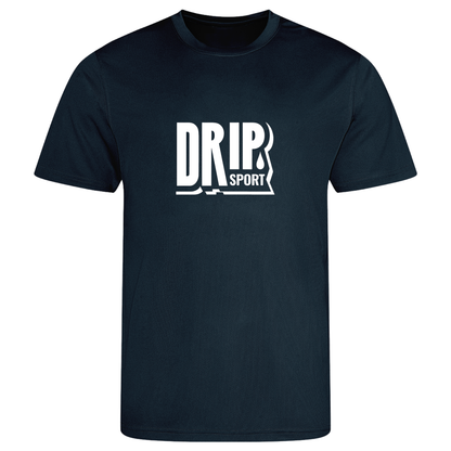 Bold Sports T-Shirt | Relaxed Fit | 14 Colours | Light Weight | White Design