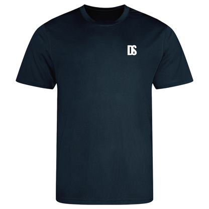 DS Initials Sports T-Shirt | Kids | Regular Fit | 14 Colours | White Design