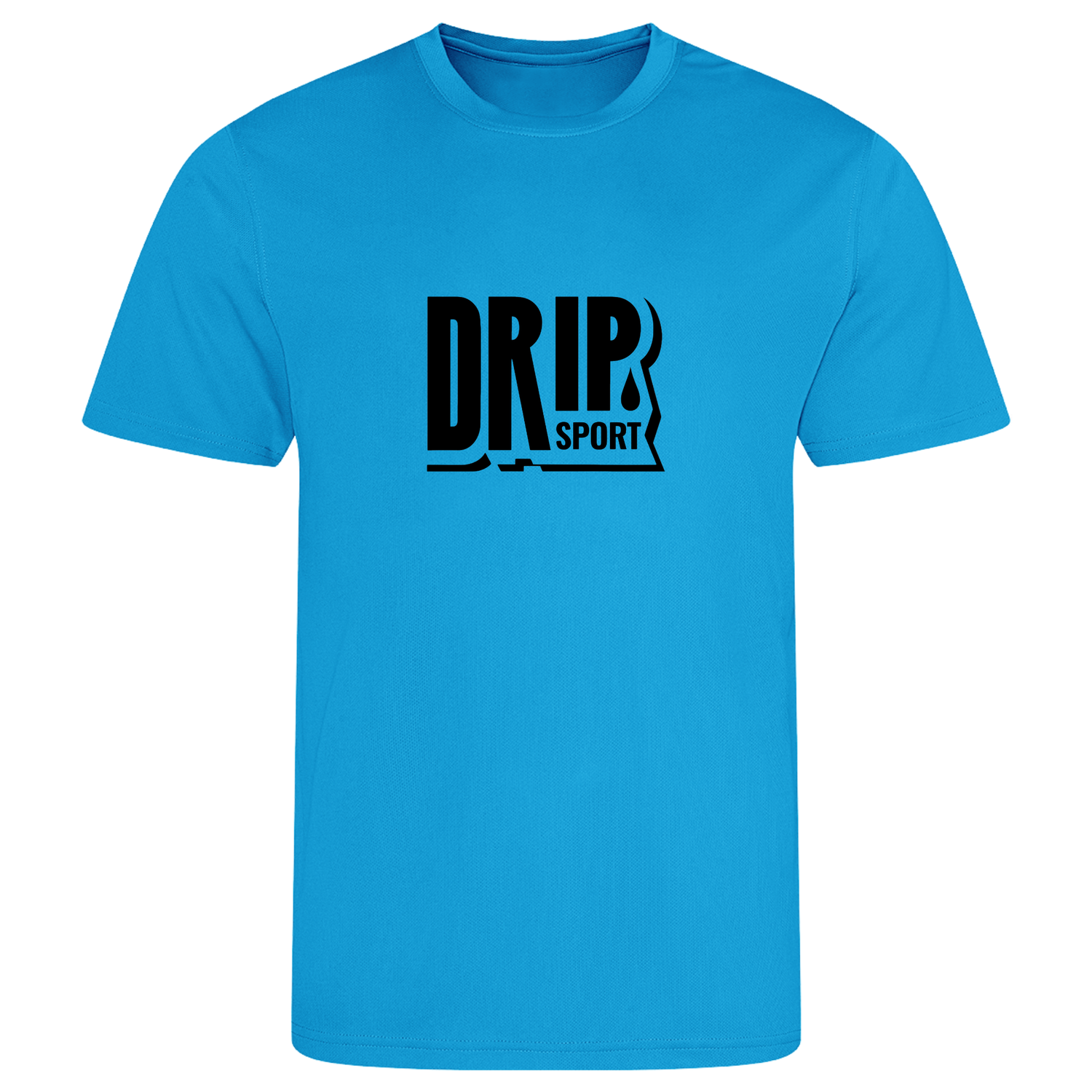 Bold Sports T-Shirt | Relaxed Fit | 4 Colours | Light Weight | Black Design