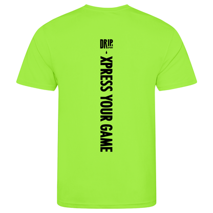 Statement Sports T-Shirt | Relaxed Fit | 4 Colours | Light Weight | Black Design