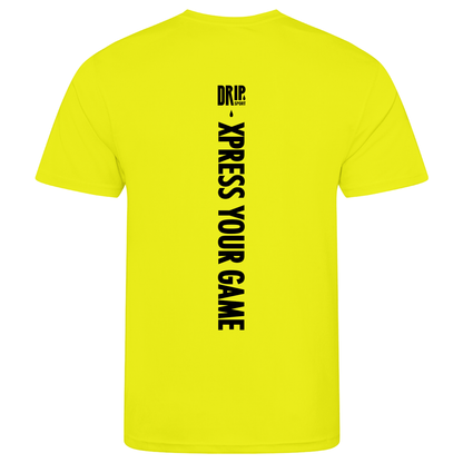 Statement Sports T-Shirt | Relaxed Fit | 4 Colours | Light Weight | Black Design