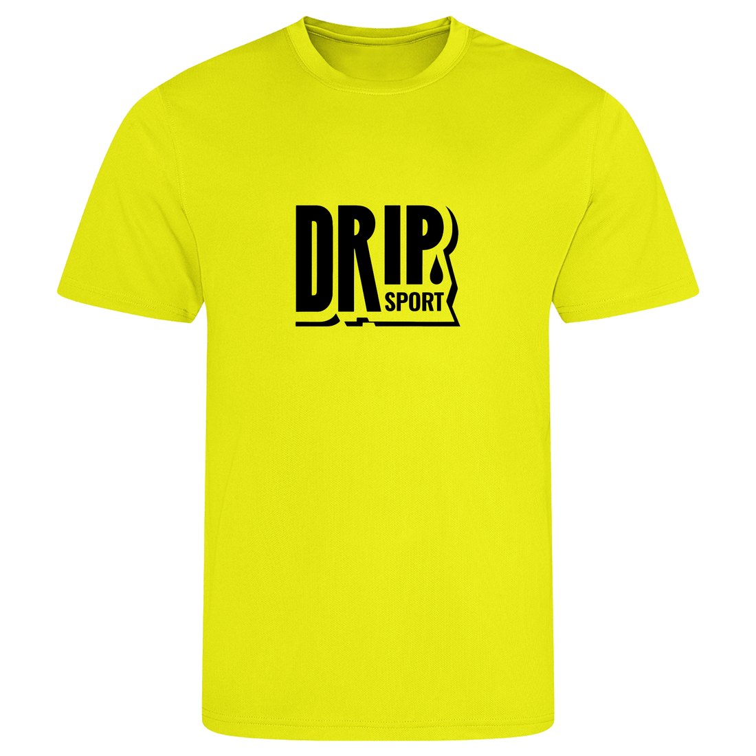 Bold Sports T-Shirt | Relaxed Fit | 4 Colours | Light Weight | Black Design
