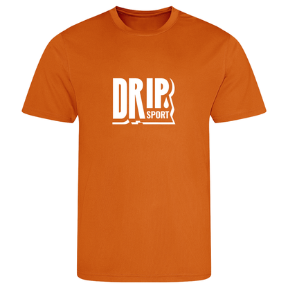 Bold Sports T-Shirt | Relaxed Fit | 14 Colours | Light Weight | White Design