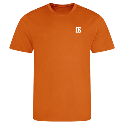 DS Initials Sports T-Shirt | Kids | Regular Fit | 14 Colours | White Design